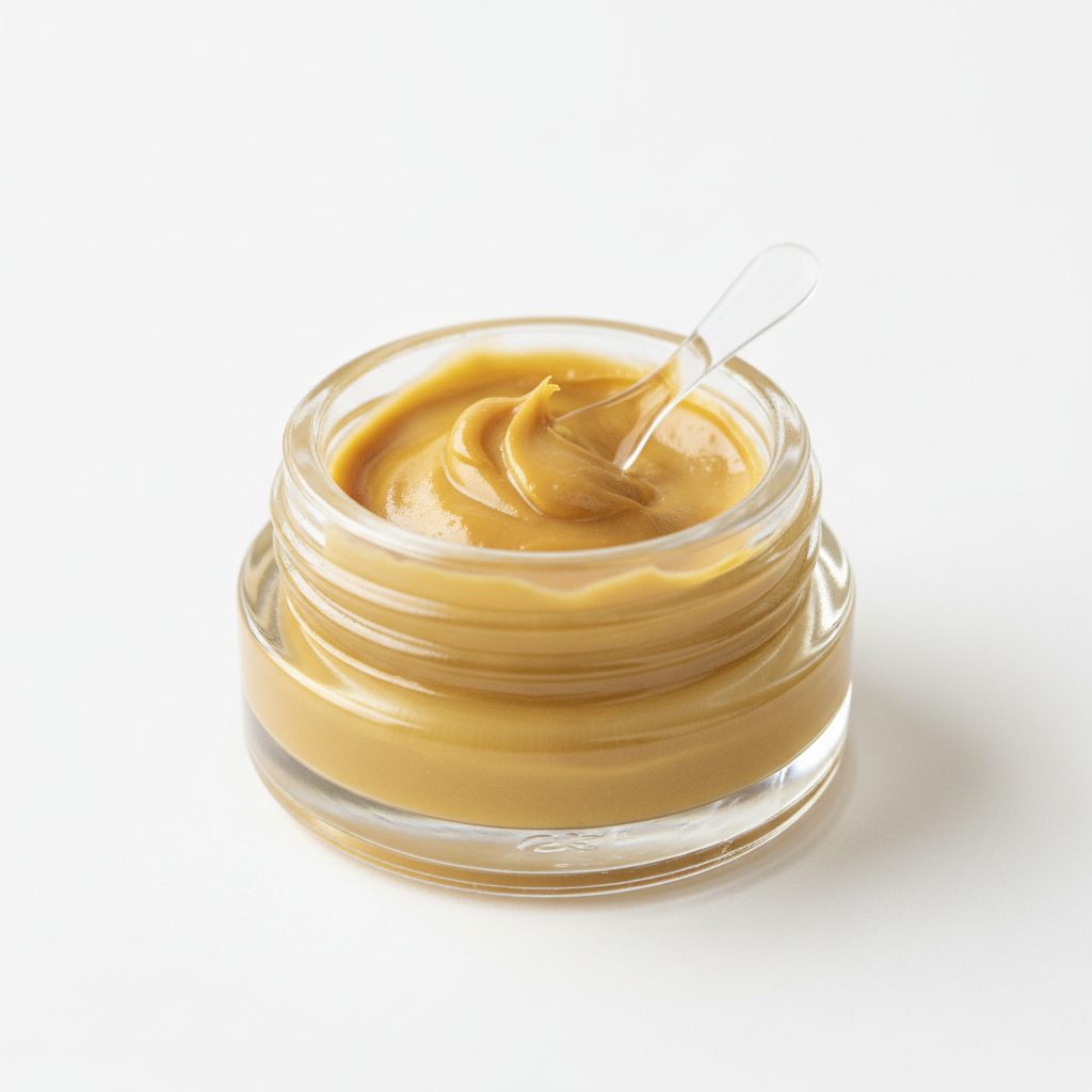 Cannabis budder — smooth, creamy, whipped concentrate with butter-like consistency