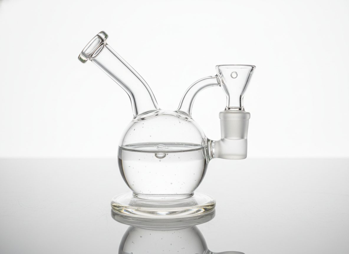 Dab rig — the device used for flash-vaporizing cannabis concentrates