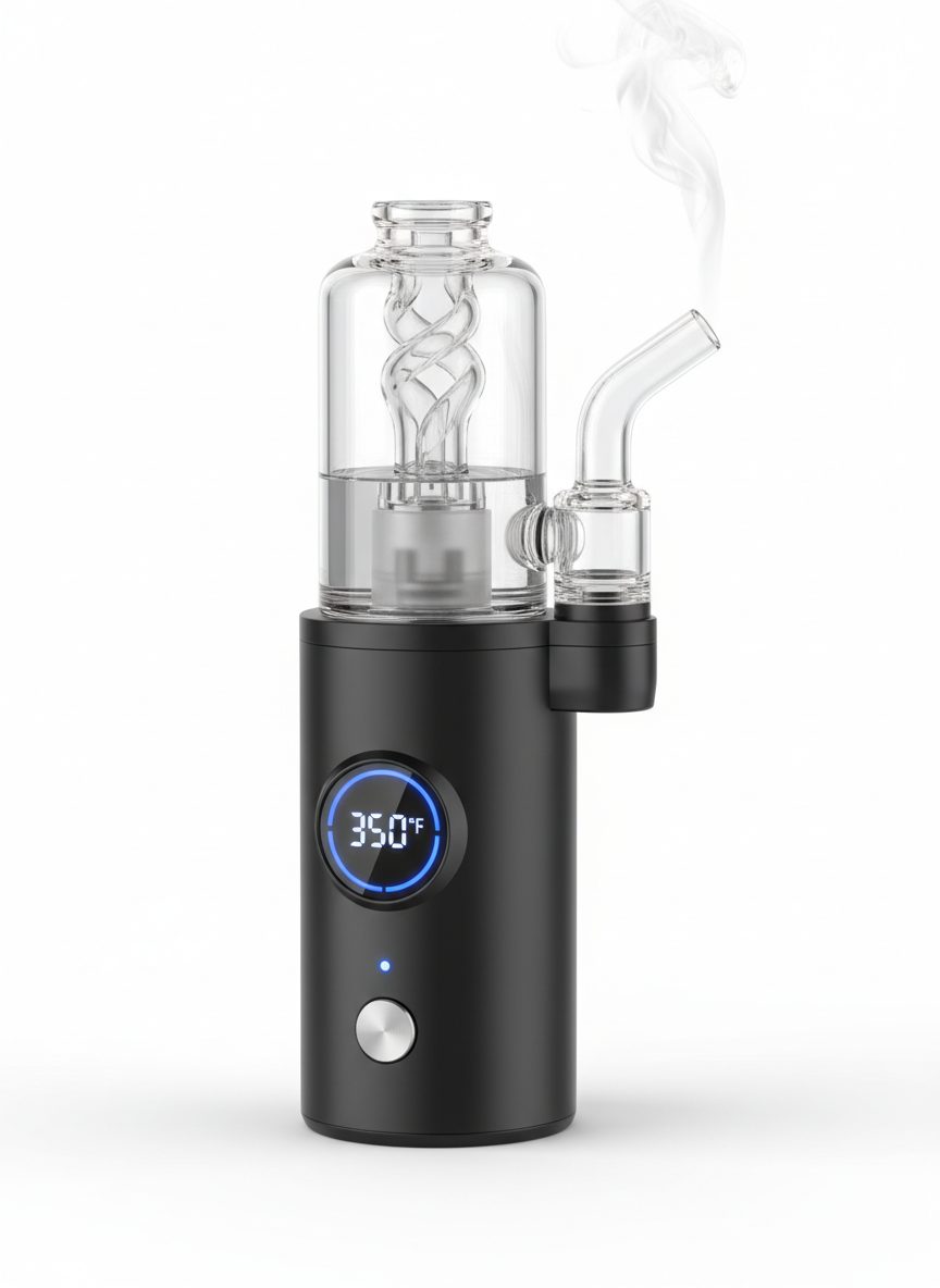 Electronic dab rig — all-in-one portable concentrate vaporizer