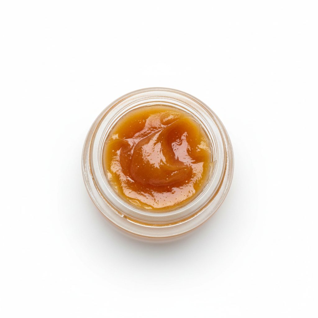 Rosin concentrate — produced by heat and pressure without solvents